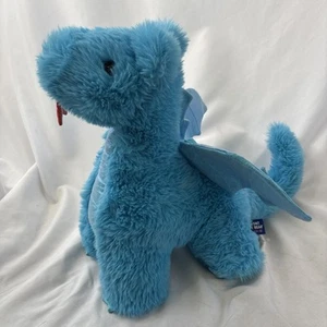 Vermont Teddy Bear Oh So Soft Blue Dragon 18” Plush Stuffed Animal NEW - Bild 1 von 10