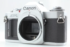 [ Exc+5 ] Canon AV-1 AV1 Silver SLR 35mm Film Camera Body only From JAPAN - Picture 1 of 12