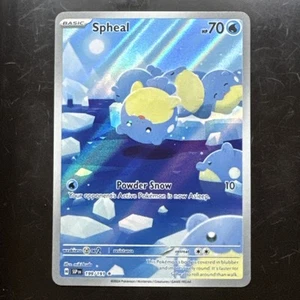 Spheal 199/191 SV Surging Sparks Illustration Rare Pokemon - Picture 1 of 3