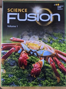 Science Fusion Vol 1 & 2 Student Edition Paperback Houghton Mifflin Harcourt USA - Picture 1 of 3
