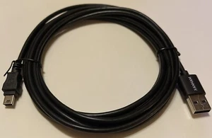 USB 2.0 Type-A Male to Mini-B Male Cable - 10 Feet, Black  - Picture 1 of 1