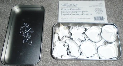 Mini cortadores de galletas navideñas de chef mimado coleccionistas cortadores creativos de hojalata 1095 Foto 1 de 4