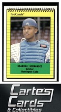 Krandall Hernandez 1991 ProCards #3337  Huntington Cubs