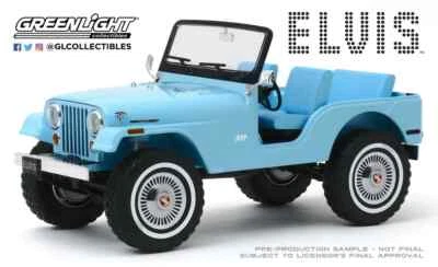 Jeep CJ-5 Elvis Presley 1935-77, Greenlight 1/18 - Immagine 1 di 4