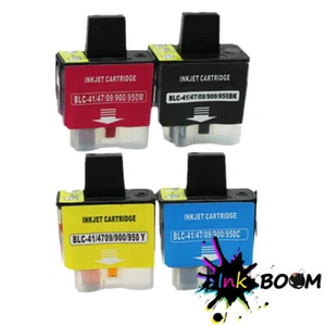 4 Tintenpatronen passend für Brother LC41 DCP-120C MFC-5440CN 640CW IntelliFax-1940CN - Bild 1 von 1
