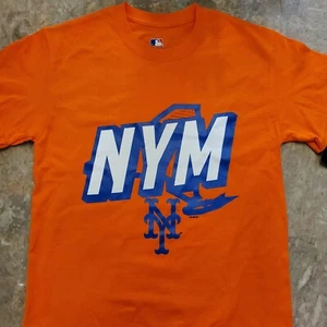MLB New York Mets T-Shirt • NYM • Orange Sm - Bild 1 von 2