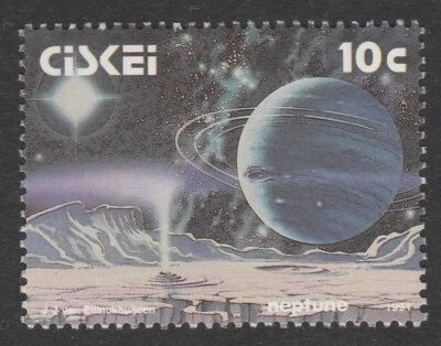 Ciskei Sudáfrica 1991 10c El Sistema Solar - Neptuno SG190 Foto 1 de 3