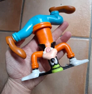 Walt Disney Figur Pippo Goofy PVC Wackelkopf Vintage Selten - Bild 1 von 8