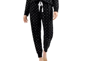 Jenni Twinning Super Soft Only Pajama Pants Black S - Picture 1 of 5