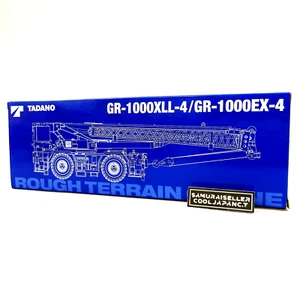 TADANO GR-1000XLL-4/1000EX-4 Scale ROUGH TERRAIN CRANE 1/50 model Official NEW - Picture 1 of 9
