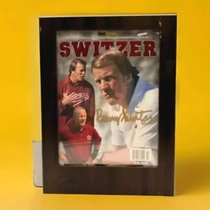 Barry Switzer signed handsigniert Oklahoma University Sooners Magazin Dez 2002 - Bild 1 von 4