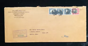 DC WASHINGTON MAY 18 1925 REGIS FDC #620 (1), 621 (STRIP/3, PHILATELIC AGENCY CC - Picture 1 of 2