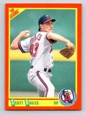 1990 Score Rookie & Traded Scott Bailes California Angels #64T