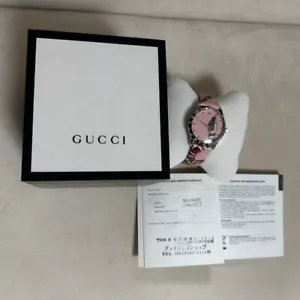 Gucci Watch G Timeless Snake/Snake/Snake 126.4/Y Year Of The Snake Free Shipping - Picture 1 of 4