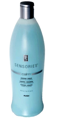 Champú Nutritivo Rusk Sensorories Calm Guaraná Jengibre 35 fl. oz. Foto 1 de 4