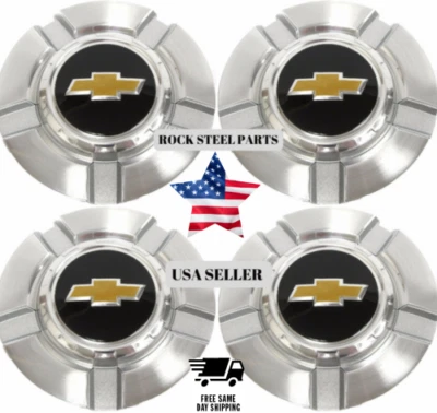 Chevy Silverado 1500 Tahoe 2007-2013 Chevrolet Wheel Center hub Caps 9595989 - Image 1 of 3