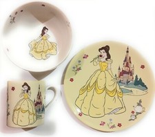 DISNEY PRINCESS by ROYAL DOULTON - SET PAPPA 3 PEZZI BELLE