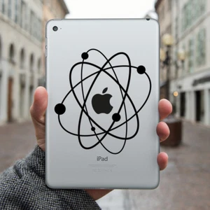ATOM Apple iPad Decal Sticker fits iPad Mini, iPad, iPad Air & iPad Pro models - Picture 1 of 3