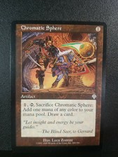 Chromatic Sphere Invasion NM MAGIC Mtg NM See Detailed Pics