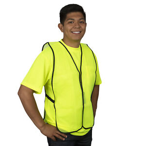 Safety Vest Yellow Cordova V101 General Purpose Safety Vest NON-RATED