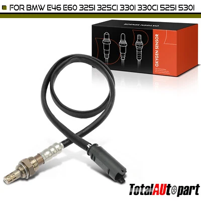 Sensor de oxígeno O2 para BMW E46 325i 330i 03-06 E60 525i 530i X3 aguas abajo M54 Foto 1 de 4