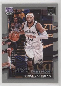 2017-18 Panini Donruss Press Proof Silver /299 Vince Carter #126
