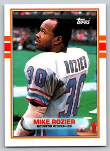 1989  Topps #98 Mike Rozier Houston Oilers