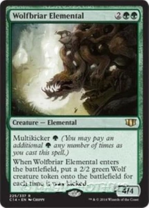 MTG - WOLFBRIAR ELEMENTAL - Commander 2014 (R) - Picture 1 of 1