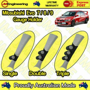 Gauge Holder for Mitsubishi Lancer Evo 7 8 9 Pillar Pod CLIP ON 52mm 60mm 2"inch - Bild 1 von 4
