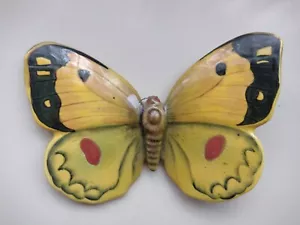 Beswick Butterfly Plaque - Large Clouded Yellow No. 1490 Albert Hallam 1957/1963 - Picture 1 of 10