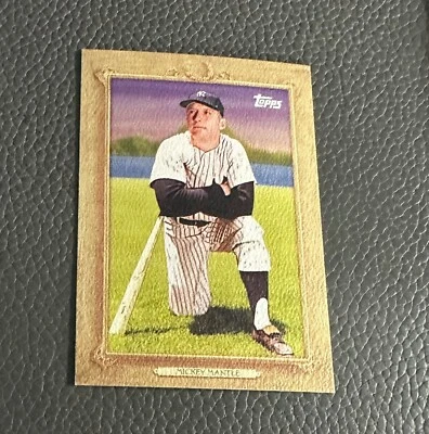 2010 Topps Turkey Red #TR28 Mickey Mantle - NY Yankees - Image 1 of 2