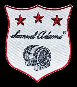 New Samuel Adams Beer Patch Boston Lager Sam Adams USA 3”x2.75” - Bild 1 von 1
