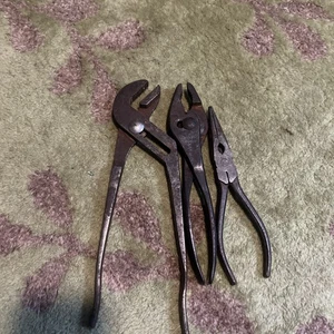 Vintage Pliers Set Of Three - Picture 1 of 7