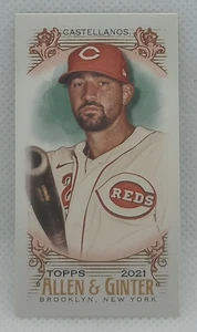2021 Topps Allen & Ginter Nick Castellanos A&G BACK Mini Cincinnati Reds #339 - Picture 1 of 2