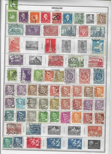 DENMARK BALANCE OF COLLECTION ( LOT 6646 ) - Picture 1 of 2