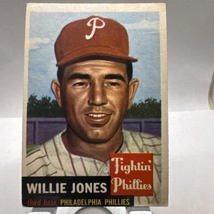 1953 Topps #88 Willie Jones Philadelphia Phillies - Bild 1 von 2