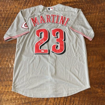 Nick Martini Signed Cincinnati Reds Jersey JSA Coa Autographed - Image 1 of 4
