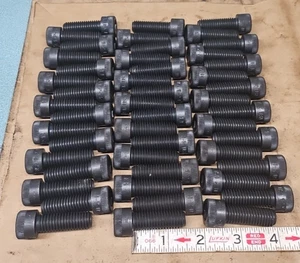 1/2 - 13 x 1-1/2 Zoll Zylinderschraube mit Innensechskant Schwarzoxid legierter Stahl Stck 48 - Bild 1 von 1