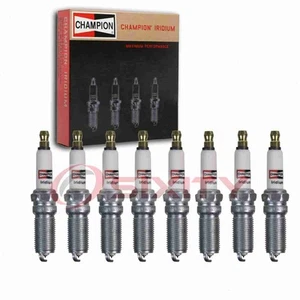 8 pc Champion Iridium Spark Plugs for 2015-2019 Chevrolet Corvette 6.2L V8 wm - Picture 1 of 5