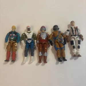 GI JOE Action Figure Lot OF 5 Hasbro 80's Great Condition 3.75” - Picture 1 of 10