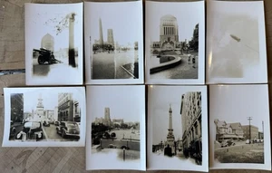 Lote de fotos instantáneas de colección Indianápolis Indiana IN Veterans Memorial Downtown Square - Imagen 1 de 7