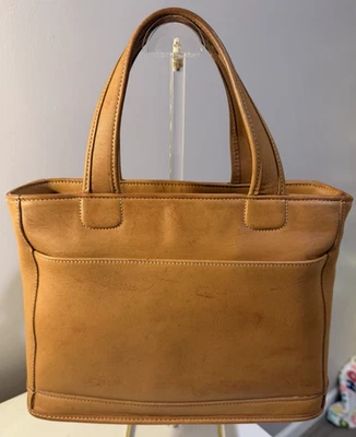 Project Vintage COACH Leather Hand  Bag 9303 Camel (Tan) Bleeker Satchel - Image 1 of 4