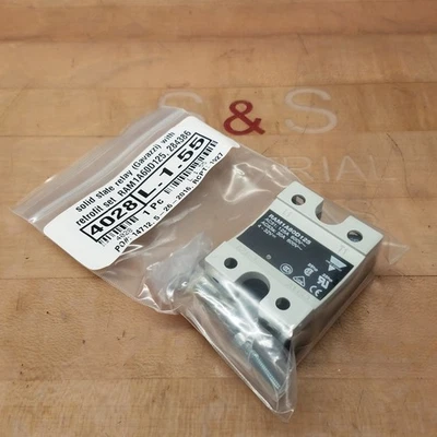 Relé de estado sólido Carlo Gavazzi RAM1A60D125, 30-125A, 600V, 4-32V, 25HP - NUEVO Foto 1 de 4