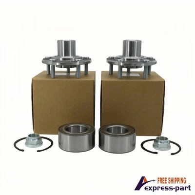 2X Front Wheel Hub Bearing Kits Fit 2013-2017 Honda Accord 2015-2019 Acura TLX - Imagem 1 de 4