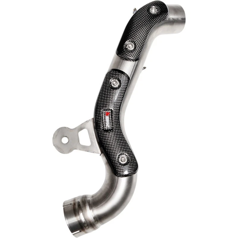 Akrapovic L-B12SO11 High Mount Link Pipe for Slip-On Line Exhaust - Titanium - Imagem 1 de 1