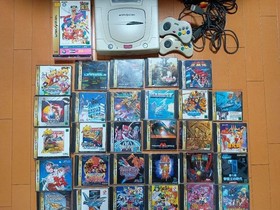 Sega Saturn Main Unit Shooting Game Set of 30