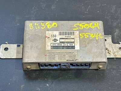 98 99 Nissan Altima TCM 1998-1999 control de transmisión ETCN-550 G1 ETCN550G1 Foto 1 de 3