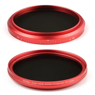Red Ring FOTGA 77mm Variable ND Filter Slim Fader Neutral Density ND2 to ND400 - Image 1 of 4
