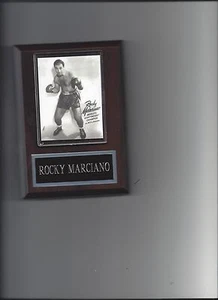 ROCKY MARCIANO PLAQUE BOXING CHAMPION - Picture 1 of 1