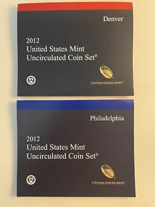 2012 P&D BU | US Mint Uncirculated UNC Complete 28 Coin Set - Picture 1 of 6